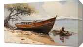 Obraz 50x30cm Spokój Przybrzeża