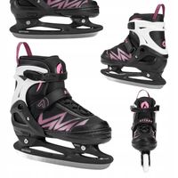 Łyżworolki dziecięce ATTABO 2w1 rolki i łyżwy Kylo róż M (34-37)