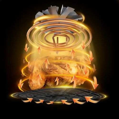 AIR FRYER FRYTKOWNICA BEZTŁUSZCZOWA DUŻA 8L 2000W APLIKACJA WIFI NA na Arena.pl