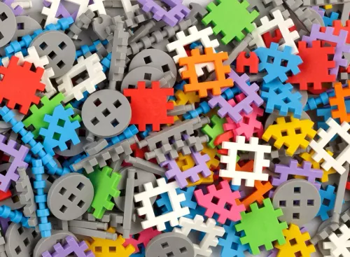 Klocki konstrukcyjne Mini Waffle (500 elementów) na Arena.pl