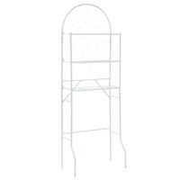 Regał do łazienki, biały, 60 x 33 x 174 cm