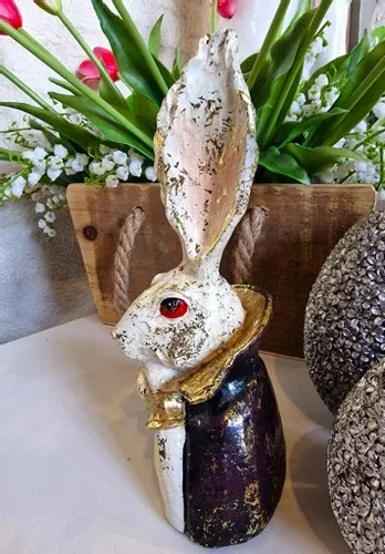 FIGURKA FIGURA - POPIERSIE ZAJĄCA KRÓLIKA model II na Arena.pl