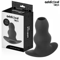 addicted toys - korek anatomiczny pusty xl 13,9 cm silikon medyczny