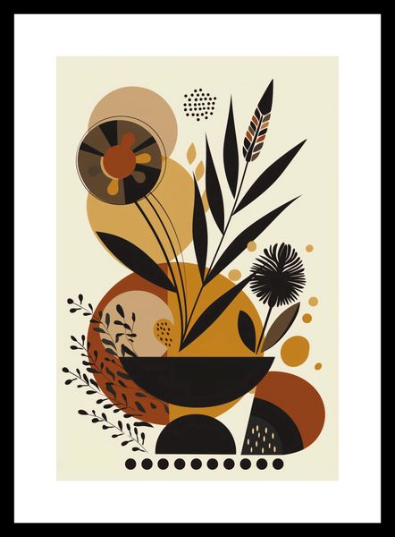 Plakat 20x30cm Ogrody Geometryczne zdjęcie 3