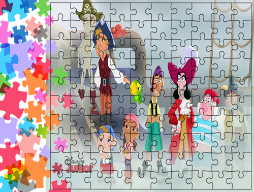 Puzzle tradycyjne Jake - Piraci z Nibylandii na Arena.pl