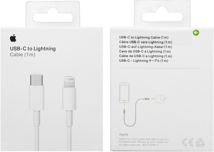 ORYGINALNY KABEL IPHONE APPLE USB C LIGHTNING 1M zdjęcie 10