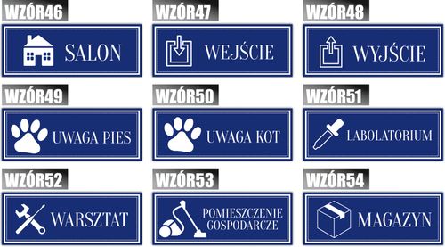 Tabliczka nierdzewana grawer MAGAZYN na Arena.pl