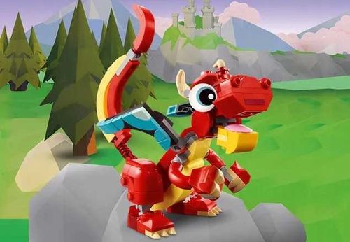 31145 - LEGO Creator - Czerwony smok na Arena.pl