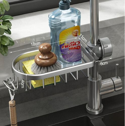 UCHWYT NA GĄBKĘ do ZLEWU BATERII Organizer PŁYN na Arena.pl