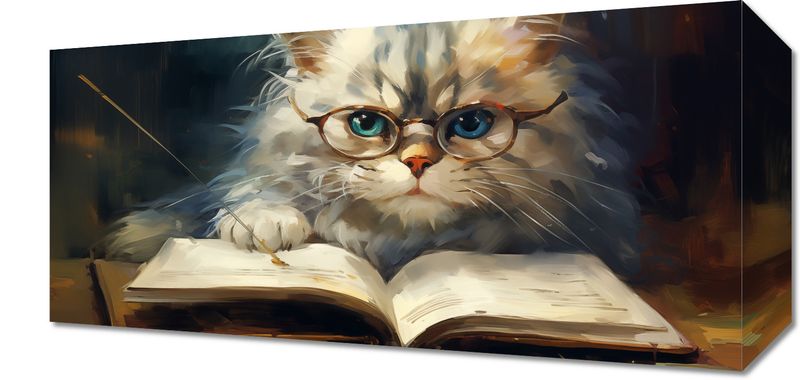 Obraz 40x20cm Ucz Się Ucz zdjęcie 1