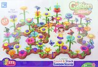 KLOCKI KONSTRUKCYJNE DO BUDOWANIA KREATYWNE OGRÓD KWIATY ODRÓD 272 GARDEN