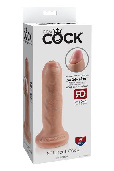 King Cock 6 Inch Uncut Light zdjęcie 4