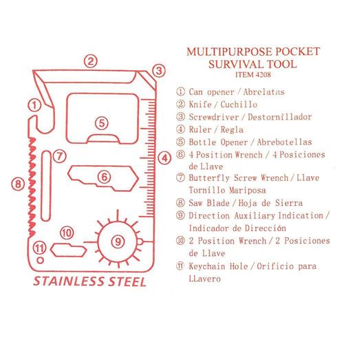 Narzędzie wielofunkcyjne 11 el. na Arena.pl