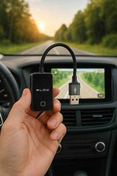 ADAPTER BEZPRZEWODOWY CARPLAY ANDROID AUTO WIFI BLUETOOTH + ADAPTER zdjęcie 9