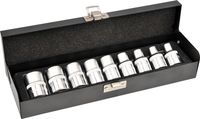 KLUCZE NASADOWE TORX E10-24 ZESTAW 9-SZTUKOWY - YT-0521