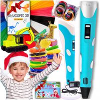 GOTOWY PREZENT ŚWIĄTECZNY DLA CHŁOPCA 5 6 7 8 9 LAT DŁUGOPIS 3D +509m WKŁAD