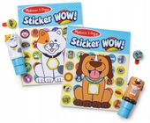 Sticker WOW! Stempelki naklejkami DWUPAK zestaw PIES i KOT 900szt naklejki