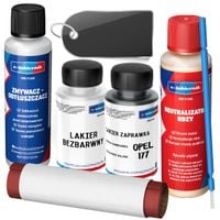 lakier zaprawkowy zestaw na rdzę zaprawka opel 177 gris tech