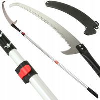 Piła do Gałęzi Drzew Teleskopowa 3mb Ręczna Stalowe Ostrze Mocna Ostra