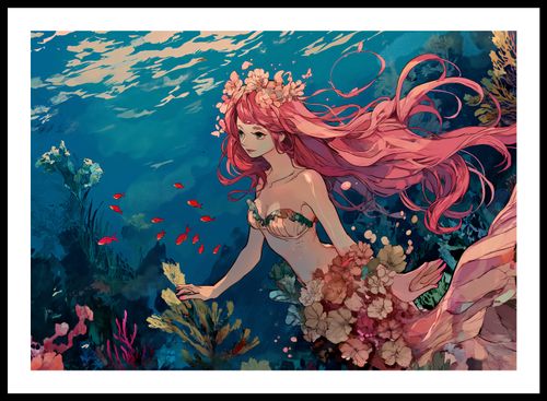 Plakat 66,5x46,5cm Nimfa Oceanu na Arena.pl