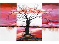 60X40CM OBRAZ WIELKIE SZEROKIE DRZEWO