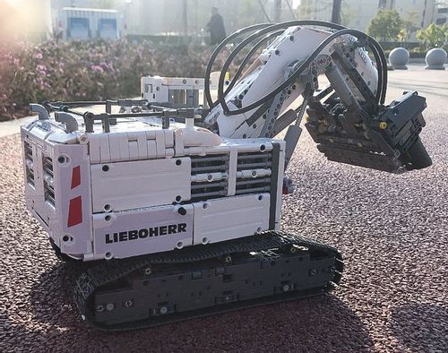 KLOCKI KOPARKA TECHNIC LIEBOHERR APLIKACJA 13130 MOULD KING EXCAVATOR na Arena.pl