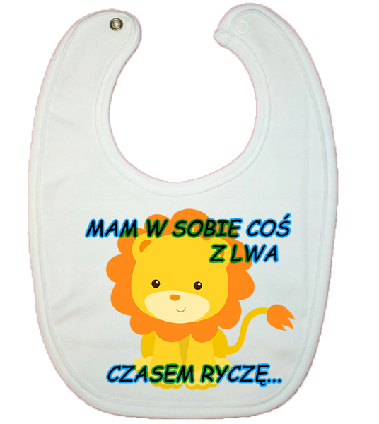 Śliniaczek Bawełniany Lew zdjęcie 1