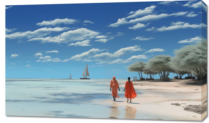 Obraz 100x60cm Spokój w Piaskach zdjęcie 1