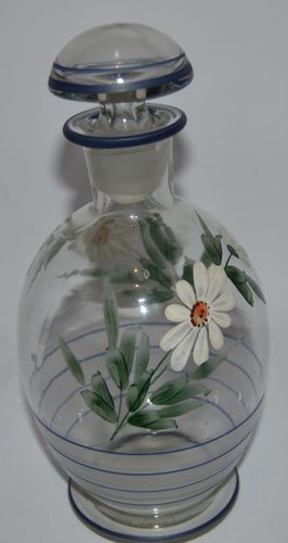 Karafka ręcznie malowana art deco na Arena.pl