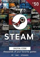 Portfel Steam Doładowanie 50 euro Klucz Doładowanie Karta Podarunkowa 24/7