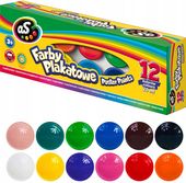 ASTRA AS FARBY PLAKATOWE 12 kolorów x 20ml