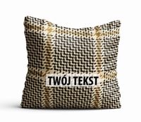 Poduszka Dekoracyjna KRATA  z Twoim napisem KR14
