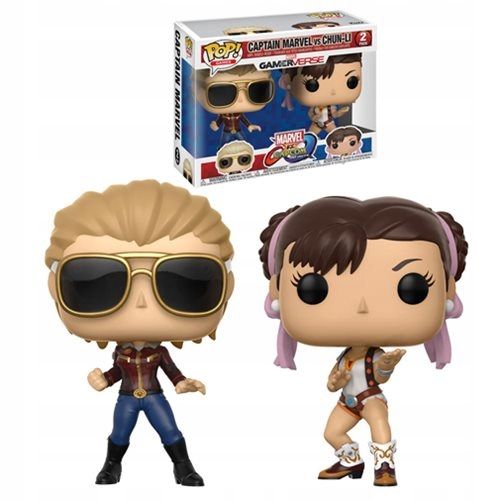 Funko POP! Marvel Captain Marvel vs Chun-Li 2pak na Arena.pl