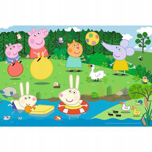 Puzzle 60 Wakacyjna Zabawa Peppa Pig 17326 na Arena.pl