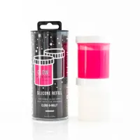 clone a willy refill hot pink glow silikon - zapas do formowania 120 ml