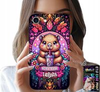 ETUI DO IPHONE 16e - SŁODKA KAPIBARA Z SZEJKIEM, SUPER WZORY