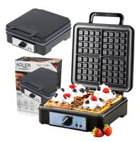 GOFROWNICA NA 4 DUŻE CHRUPIĄCE GOFRY MOCNA