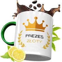 Kubek Zielony Dla Prezesa Na Urodziny Prezent