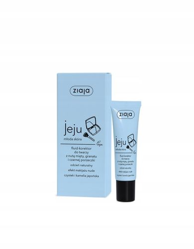 Ziaja fluid-korektor do twarzy jeju niebieska na Arena.pl