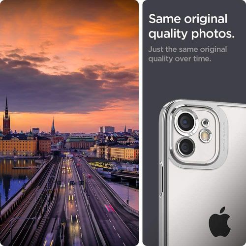 SPIGEN OPTIK CRYSTAL IPHONE 12 CHROME SILVER na Arena.pl