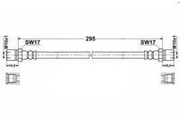 Vw T3 Zestaw Przewodów Hamulcowych Elastycznych Gumowych