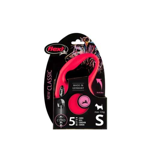 Smycz Flexi Classic rozm.S-5m do 12kg,czerw. linka na Arena.pl