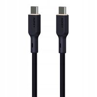 2 x Kabel USB-C Aukey CB-SCC142 140W 1.8m Szybkie Ładowanie Czarny