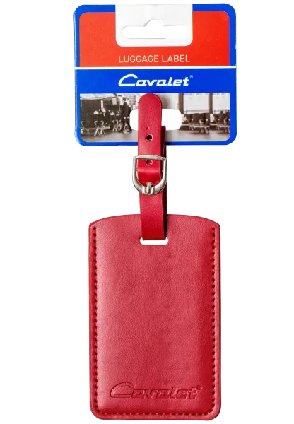 Identyfikator do walizki Cavalet czerwony zdjęcie 1