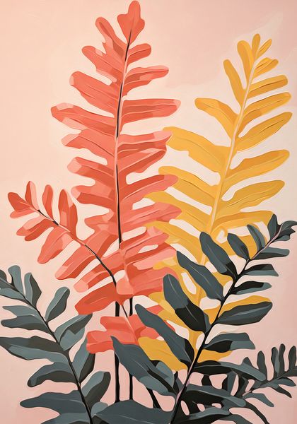 Plakat 70x100cm Paleta Natury zdjęcie 1