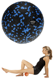 AQUA-SPORT PIŁKA DO MASAŻU LACROSSE EPP KULA MASAŻER 8CM
