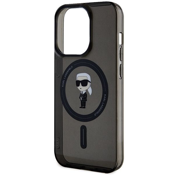 Etui Karl Lagerfeld do iPhone 15 Pro, Czarny, MagSafe zdjęcie 6