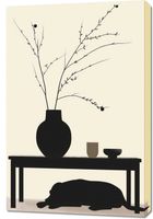 Obraz 60x90cm Wypocznij Psino