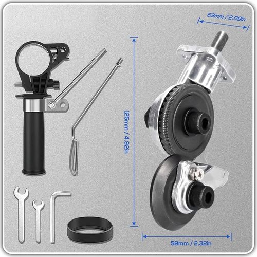 ADAPTER DO CIĘCIA BLACHY NA WKRĘTARKĘ WIERTARKĘ PRZYSTAWKA NOŻYCE na Arena.pl