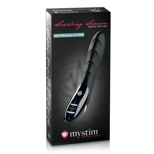 mystim sizzling simon estim black - model z elektrostymulacją i 8 trybami na Arena.pl